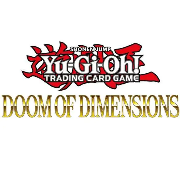 YuGiOh Doom of Dimensions Booster Pack Konami - ToyWiz