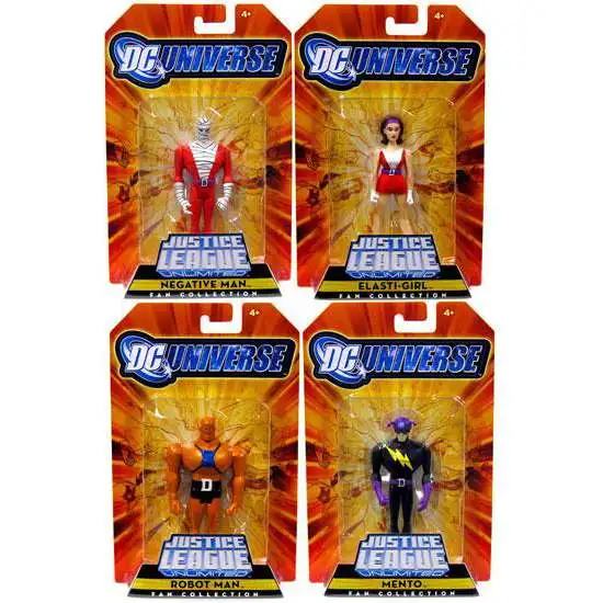 DC Justice League Unlimited Doom Patrol Set of 4 Exclusive Action Figures