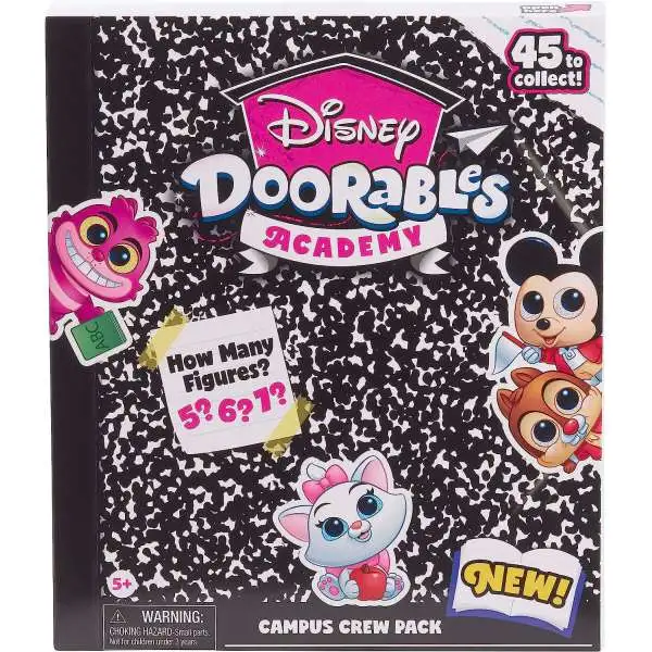 Disney Doorables Academy Campus Crew MULTI Pack [5, 6 or 7 RANDOM Figures!]