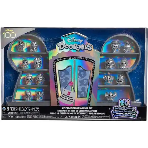 Doorables Disney100 Celebration of Wonder Set Figure 20-Pack [20 Exclusive Figures!]