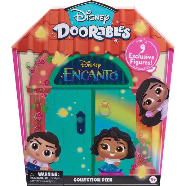 Disney Doorables Collection Peek Encanto Mystery Figure 9-Pack