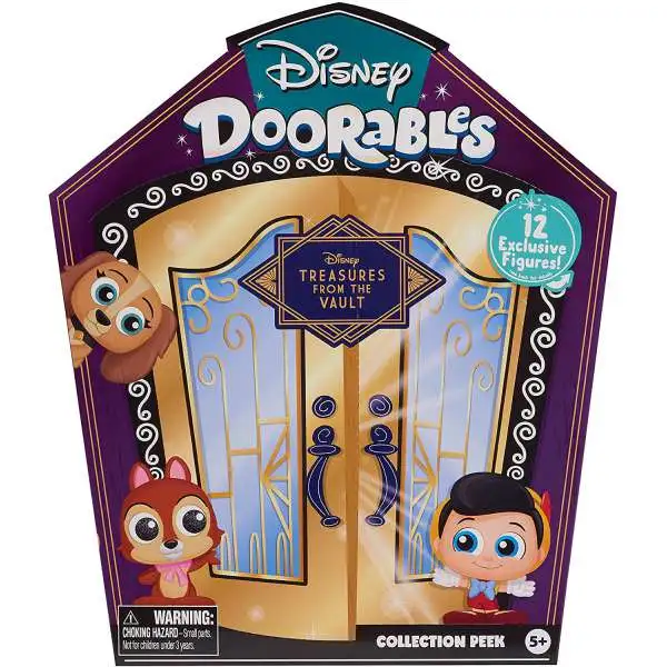 Disney Doorables Collection Peek Treasures From The Vault Exclusive Mystery Figure 12-Pack
