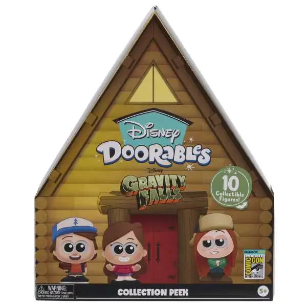 Disney Doorables Collection Peek Gravity Falls Exclusive 1.5-Inch Mystery Figure 10-Pack