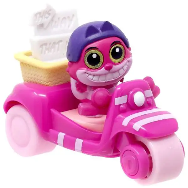 Disney Doorables Let's Go Series 1 Cheshire Cat Mini Figure & Vehicle [Loose]