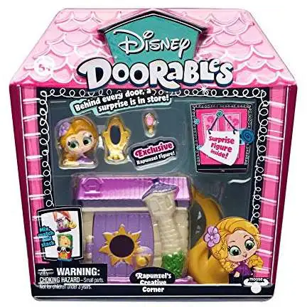 Disney Doorables Rapunzel's Creative Corner Mini Playset [2018 Version]
