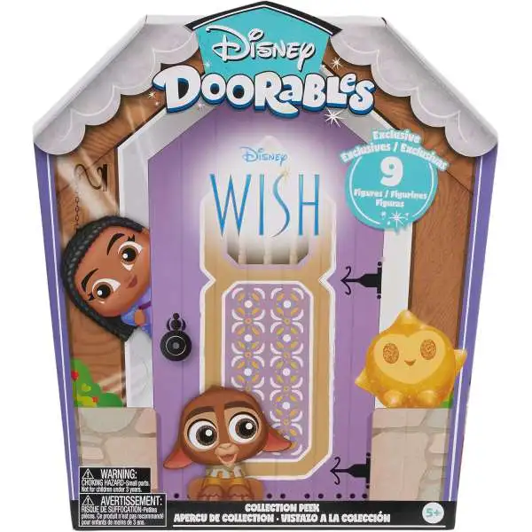 Disney Doorables Collection Peek Wish Mystery Figure 9-Pack [9 Exclusive Figures]