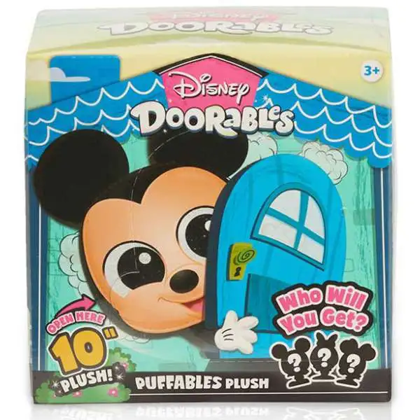 Disney Doorables Puffables Plush Mickey & Friends 10-Inch Mystery Pack [1 RANDOM Figure]