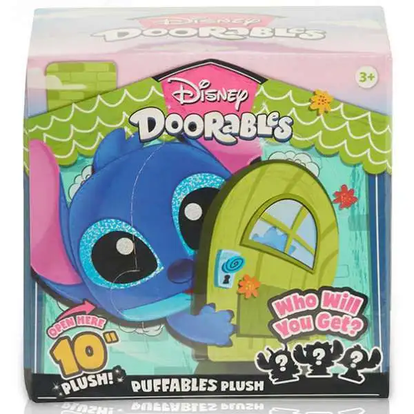 Disney Doorables Puffables Plush Stitch 10-Inch Mystery Pack [1 RANDOM Figure]
