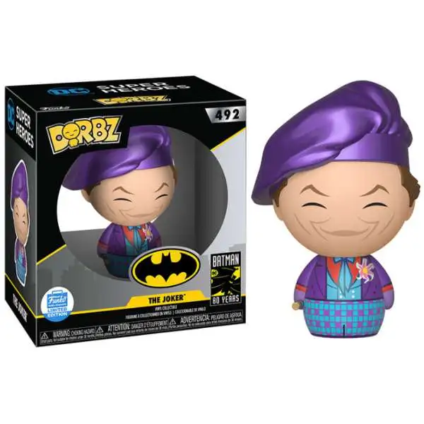 Funko DC 1989 Movie Dorbz The Joker Exclusive Vinyl Figure #492 [with Beret, 80 Years]
