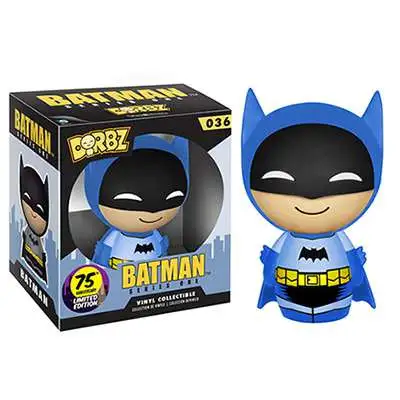 Funko DC 75th Colorways Dorbz Batman LE Vinyl Figure #36 [Blue Suit]