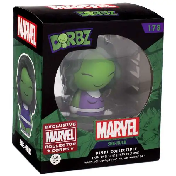 Funko Marvel Dorbz She-Hulk Exclusive Vinyl Bobble Head #178