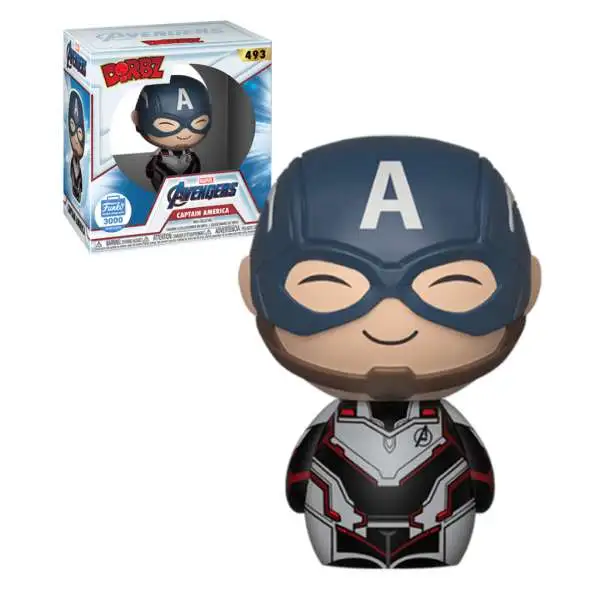 Funko Marvel Avengers Endgame Dorbz Captain America Vinyl Figure #493 [Limited Edition]