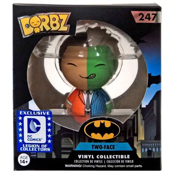 Funko DC Dorbz Two-Face Exclusive Vinyl Figure #247 [Batman Villains Box]