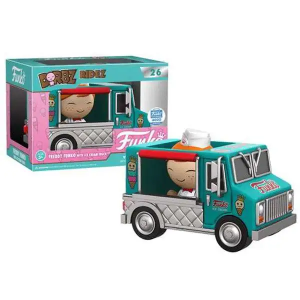 Dorbz Ridez Freddy Funko With Ice Cream Truck Exclusive Vinyl Collectible #26