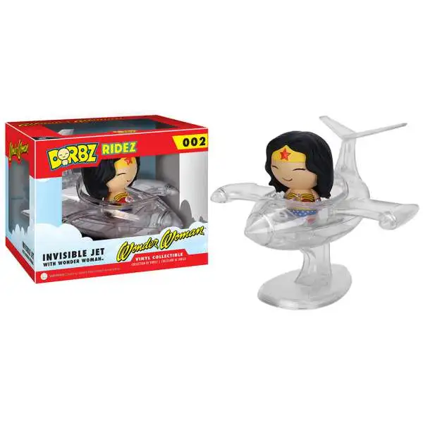 Funko DC Dorbz Invisible Jet with Wonder Woman Vinyl Figure #002 [Damaged Package]