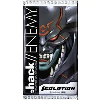 Dot .Hack/Enemy Trading Card Game Isolation Booster Pack [11 Cards]
