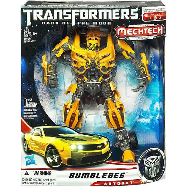 Transformers Dark of the Moon Mechtech Leader Bumblebee Leader Action Figure