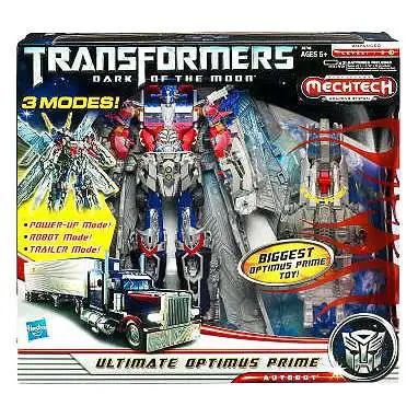Transformers Dark of the Moon Mechtech Leader Ultimate Optimus Prime Leader Action Figure [Damaged Package]