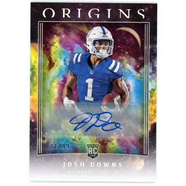 NFL 2023 Panini Origins 71/99 Josh Downs #128 [Rookie Auto]