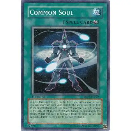 YuGiOh GX Trading Card Game Duelist Pack Jaden Yuki 2 Common Common Soul DP03-EN023