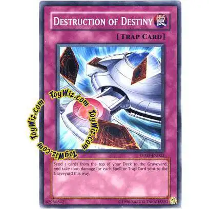 YuGiOh GX Trading Card Game Duelist Series Aster Phoenix Common Destruction of Destiny DP05-EN023