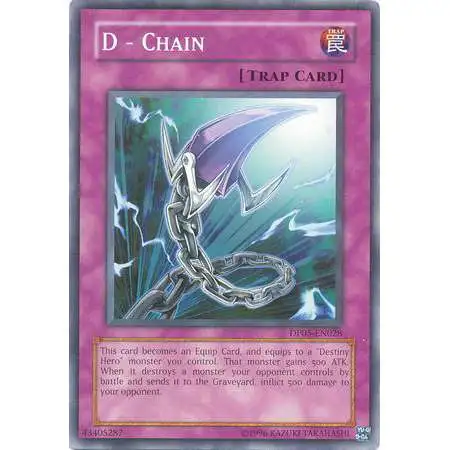 YuGiOh GX Trading Card Game Duelist Series Aster Phoenix Common D - Chain DP05-EN028