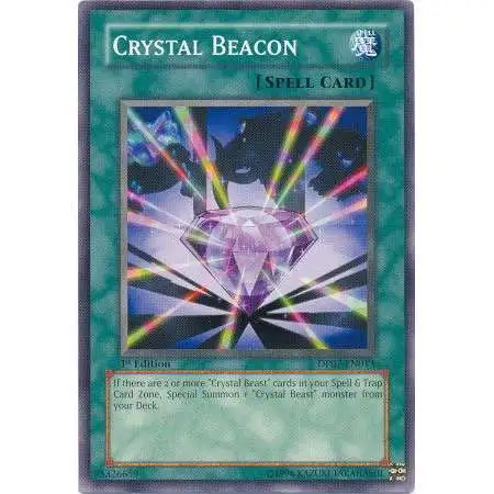 YuGiOh GX Trading Card Game Duelist Pack Jesse Anderson Common Crystal Beacon DP07-EN013