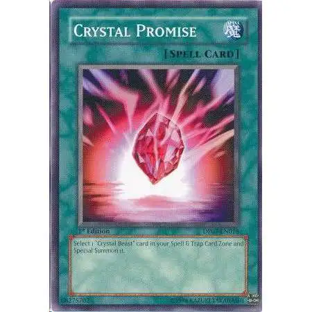 YuGiOh GX Trading Card Game Duelist Pack Jesse Anderson Common Crystal Promise DP07-EN016