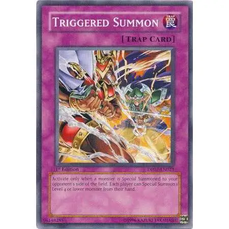 YuGiOh GX Trading Card Game Duelist Pack Jesse Anderson Common Triggered Summon DP07-EN021