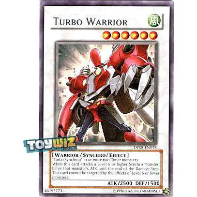 YuGiOh YuGiOh 5D's Duelist Pack Yusei Fudo Rare Turbo Warrior DP08-EN015