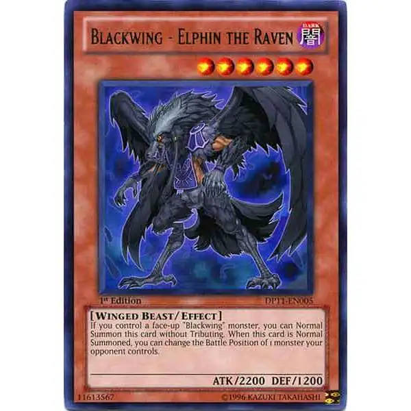 yugioh all blackwing cards 5D's Duelist Pack Crow Single Card may be 1st or Unlimited Edition Blackwing Full Armor Master