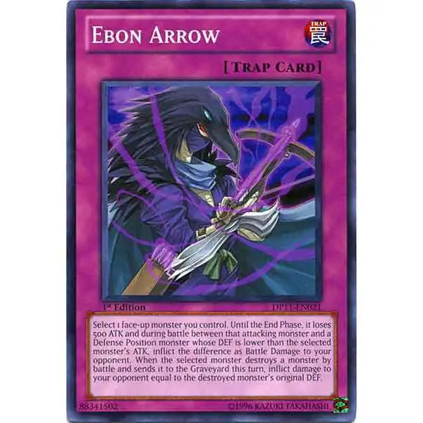 YuGiOh YuGiOh 5D's Duelist Pack Crow Common Ebon Arrow DP11-EN021