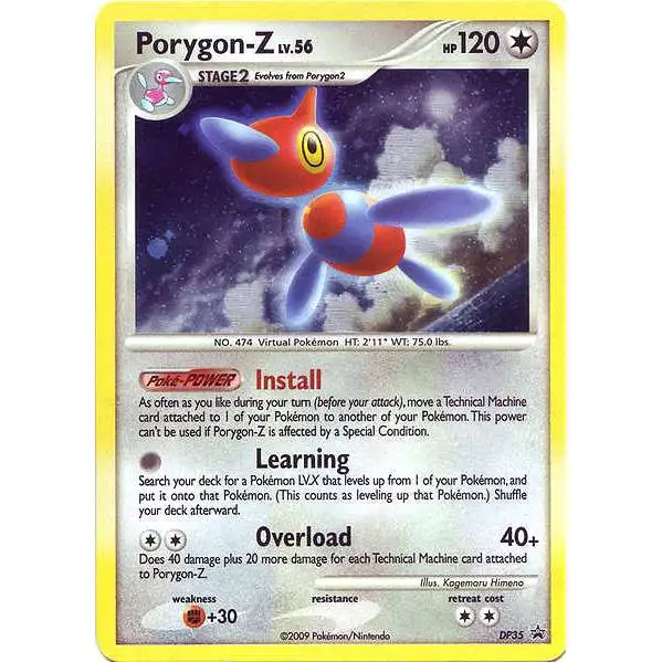 Pokemon Diamond & Pearl Promo Holo Rare Porygon Z DP35