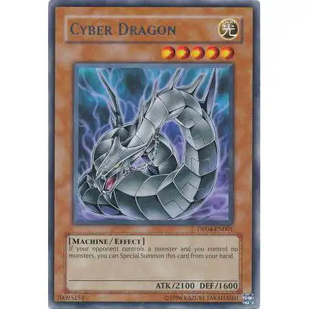 YuGiOh Trading Card Game Duelist Series Zane Truesdale Rare Cyber Dragon DP04-EN001