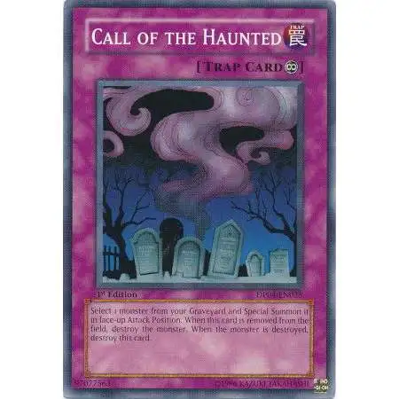 YuGiOh GX Trading Card Game Duelist Series Zane Truesdale Common Call of the Haunted DP04-EN025