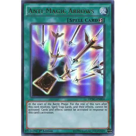 YuGiOh Duelist Pack Battle City Ultra Rare Anti-Magic Arrows DPBC-EN004