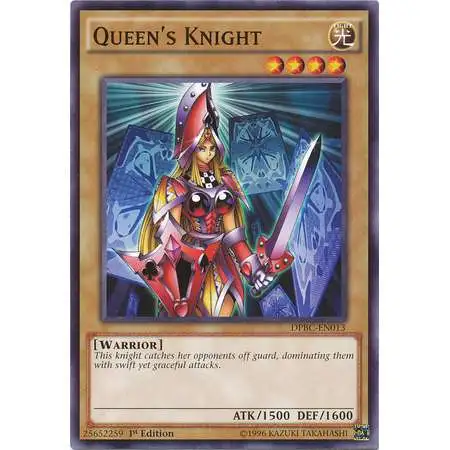 YuGiOh Duelist Pack Battle City Common Queen's Knight DPBC-EN013