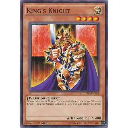 YuGiOh Duelist Pack Battle City Common King's Knight DPBC-EN014