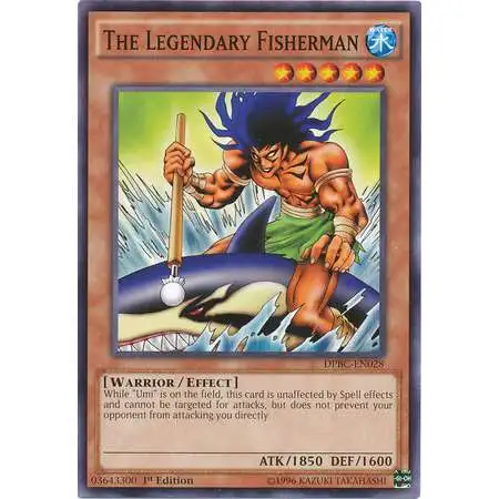 YuGiOh Duelist Pack Battle City Common The Legendary Fisherman DPBC-EN028