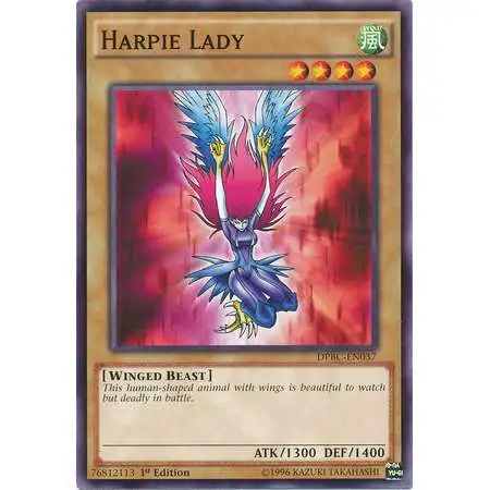 YuGiOh Duelist Pack Battle City Common Harpie Lady DPBC-EN037