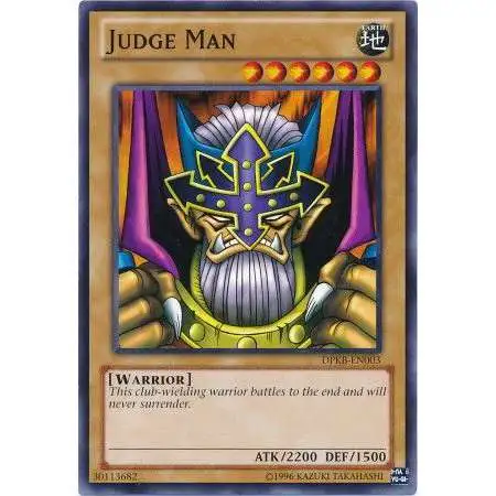 YuGiOh Duelist Pack Kaiba Common Judge Man DPKB-EN003