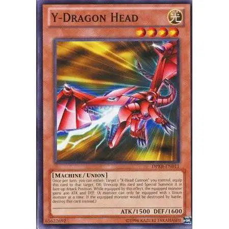 YuGiOh Duelist Pack Kaiba Common Y-Dragon Head DPKB-EN011