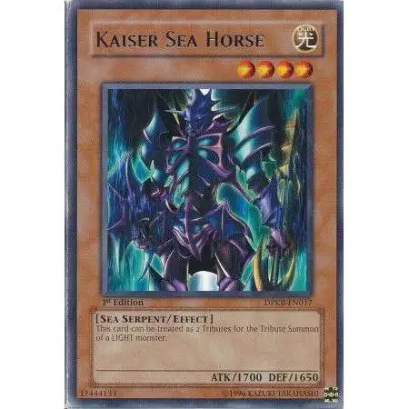 YuGiOh Duelist Pack Kaiba Rare Kaiser Sea Horse DPKB-EN017
