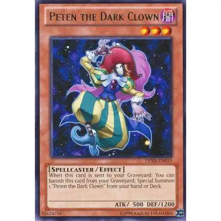 YuGiOh Duelist Pack Kaiba Rare Peten the Dark Clown DPKB-EN019