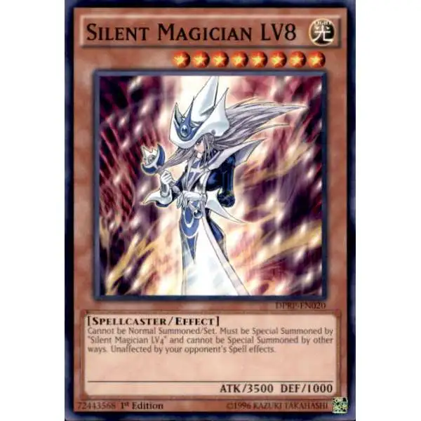 YuGiOh Rivals of the Pharaoh Duelist Pack Common Silent Magician LV8 DPRP-EN020