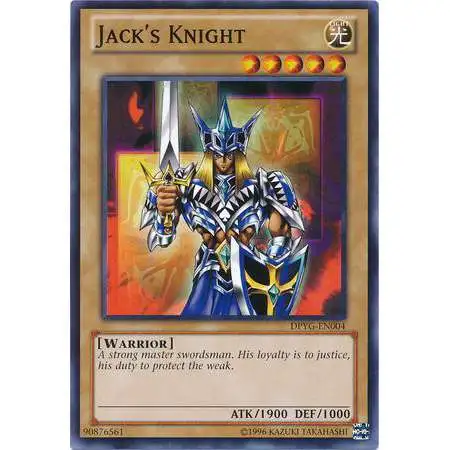YuGiOh Duelist Pack Yugi Common Jack's Knight DPYG-EN004