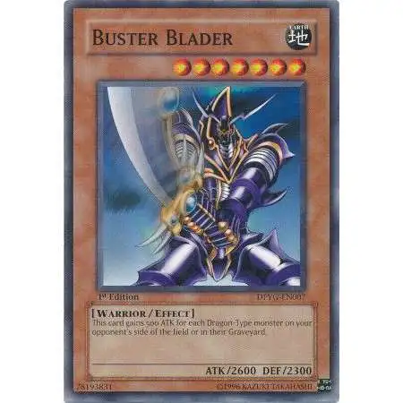 YuGiOh Duelist Pack Yugi Common Buster Blader DPYG-EN007