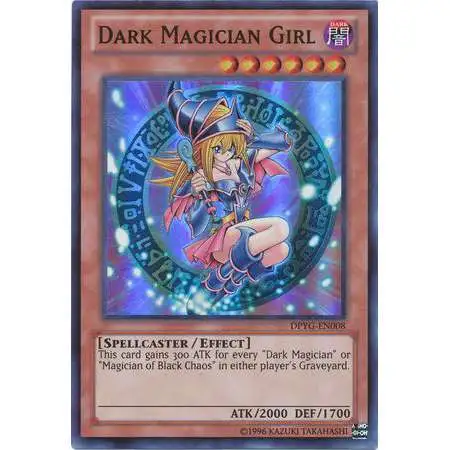 YuGiOh Duelist Pack Yugi Super Rare Dark Magician Girl DPYG-EN008