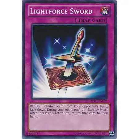 YuGiOh Duelist Pack Yugi Common Lightforce Sword DPYG-EN029