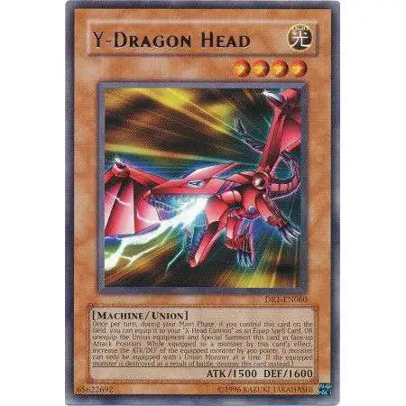 YuGiOh Dark Revelation 1 Rare Y-Dragon Head DR1-EN060